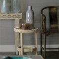 thumbnail image 7 of Home Square 2-Shelf Coastal Rattan & Rope Side Table in White - Set of 2, 7 of 7