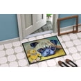 thumbnail image 4 of Carolines Treasures 7423MAT Tapis Intérieur Ou Extérieur 18 x 27 Po. Pug Bunny Rabbit, 4 of 4