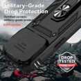 thumbnail image 3 of TYJKeJi Fashion Case Kickstand Drop Resistant Shockproof Case For iPhone 17 Pro Max, 3 of 9