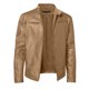 thumbnail image 3 of Fashion Men Autumn Winter Warm Casual Leather Zipper Long Sleeve Jacket Coat Top M, 3 of 4