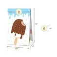 thumbnail image 2 of 1 Set 12Pcs Ice Cream Gift Packing Bags Oil-proof Brown Paper Candy Bags (Colorful), 2 of 8