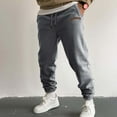 thumbnail image 2 of Zszcpp Work Pants Men Running Sports Basic Styly Long Print Letter Trendy Comfortable Trousers Casual Trouser, 2 of 4