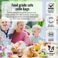 thumbnail image 5 of 100pcs 9X12 inch Cellophane Bags Cellophane Treat Bag Clear Gift Cake Pop Candy Bags Cello for Party Favors Goodie Favor Bakery Cookie with 5" Twist Ties, 5 of 9