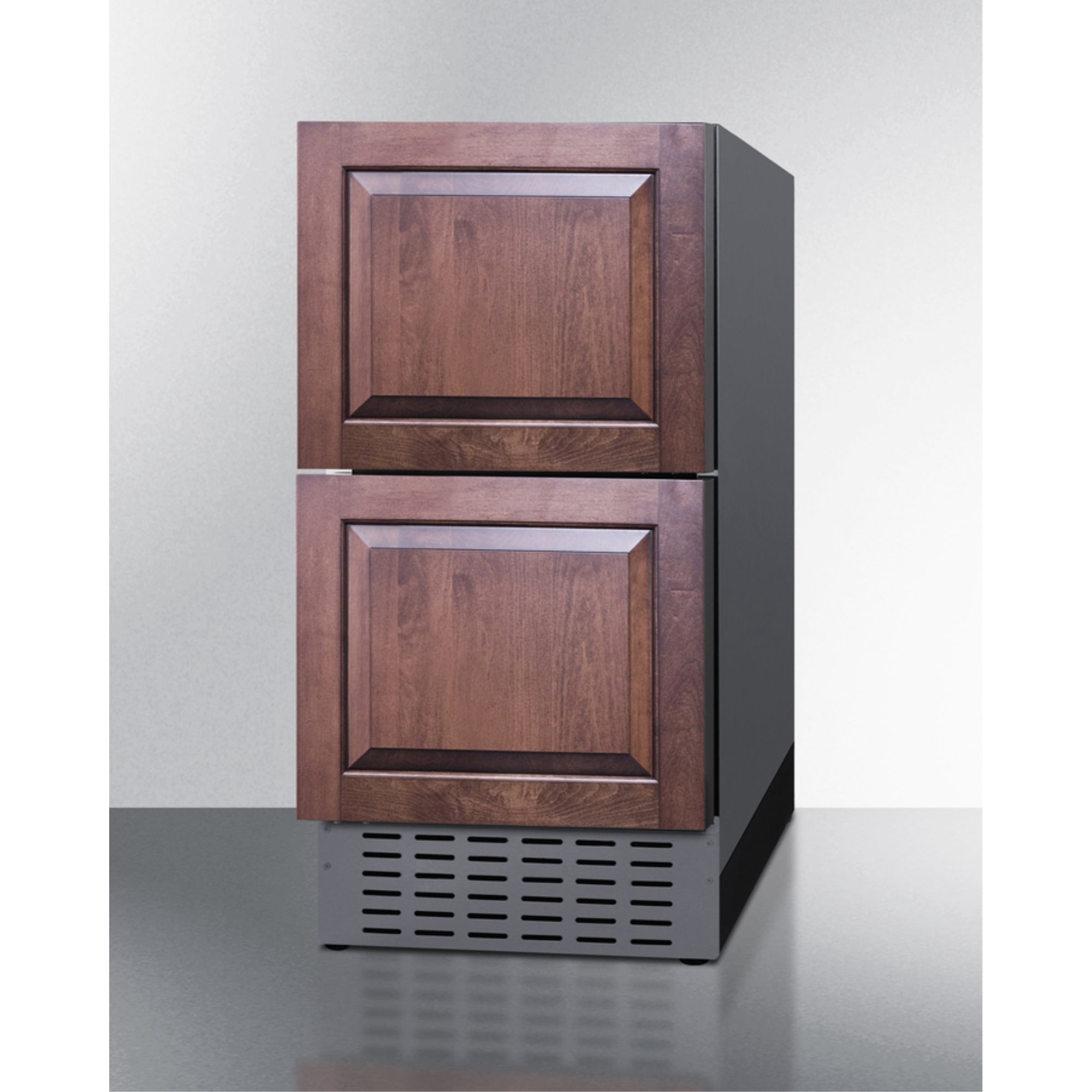 18" wide indoor/outdoor drawer refrigerator in stainless steel