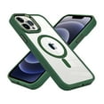 thumbnail image 4 of For iPhone 13/14 Case Thick Magnetic Circle with Metal Buttons + Tempered Glass, 4 of 6