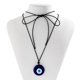 thumbnail image 5 of Round Collar de cadena de clavícula de la suerte para mujeres y hombres, regalo de amistad, gargantilla hecha a mano, 5 of 5