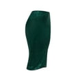 thumbnail image 6 of FAIWAD Women's Sequin Tight Midi High Waist Slim Hip Sparkly Pencil Skirt Party Cocktail Slit Skirts, 6 of 7