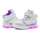 thumbnail image 3 of Tenis Luces Niña Bota Bubble Gummers Arcoiris 14-20 plateado 15, 3 of 5