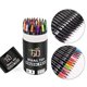 thumbnail image 1 of Rotulador de doble punta, 60 colores, caligrafía, acuarela y pintura, juego de pinceles para libros de colorear para adultos kaili Sencillez, 1 of 5