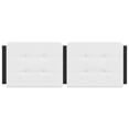 thumbnail image 3 of vidaXL Headboard Cushion White and black, 3 of 4