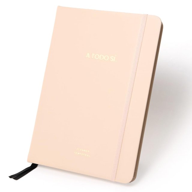 A Todo Sí Planner Semestral No Fechado | Planeador diario para conectar contigo y tomar acción para seguir tus sueños | Agenda