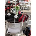 thumbnail image 6 of Outdoor Tablecloth with Umbrella Hole Zipper Anniversary Round Tablecloth 60" Waterproof Outside Table Cloth Black Dog Pet USA Flag Rustic Patriotic Patio Table Cover Tablecloths for Picnic Party, 6 of 8