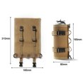 thumbnail image 2 of BLEEUS Gas Protective Case Fuel Cylinder Outdoor Camping Gas Storage Camping Supplies (Khaki), 2 of 8