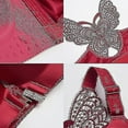 thumbnail image 5 of Comfort Rose Bra, Floral Secrets Comfort Rose Bra, Front Closure Lace Rose Bra For Women, 5 of 5