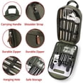 thumbnail image 2 of Portable Camping Kitchen Utensil Set-27 Piece Cookware Kit, Stainless Steel Outdoor Cooking and Grilling Utensil Organizer Travel Set Perfect for Travel, Picnics, RVs, Camping, BBQs, Parties and More, 2 of 7