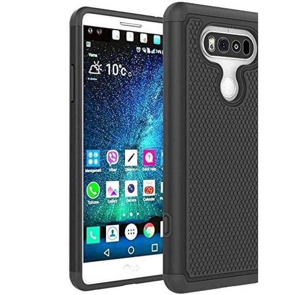 Drop-proof Hybrid Case Dual Layer Defender Cover Reinforced Drop Protection D3X for LG V20