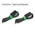 thumbnail image 3 of Unique Bargains Reusable Cable Ties, 4 Inches Hook and Loop Cord Wraps, Green Zip Tie 50pcs, 3 of 7