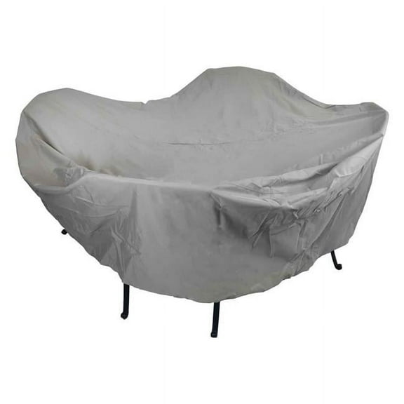 Dagan Round Beige Table and Chair Patio Furniture Cover, 48" x "