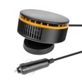 thumbnail image 3 of Tachiuwa 12V Car Heater Fan Portable 360 degree Rotatable Windshield Defogger and Defroster Yellow, 3 of 9