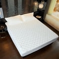 thumbnail image 1 of Queen 60 Inch X 80 Inch White Queen Size Mattress Pad Cover, 1 of 6