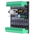 thumbnail image 2 of Risegun Controlador PLC de 24 V CC, Controlador lógico programable Tablero de Control Industrial PLC de 2 Canales 1A Controlador programable Simple Entrada de 12 Puntos y Salida de 8 Puntos, 2 of 12