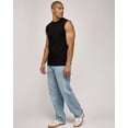 thumbnail image 3 of Real Essentials 5 Pack: Men's 100% Ultra Soft Cotton Sleeveless Crewneck Tank Top Casual Shirts Tees (Big & Tall Available), 3 of 5