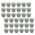 thumbnail image 3 of 60pcs Cupcake Wrappers Cake Wrappers Hollow out Pattern High Temperature Resistance for Cake (Light Grey), 3 of 8