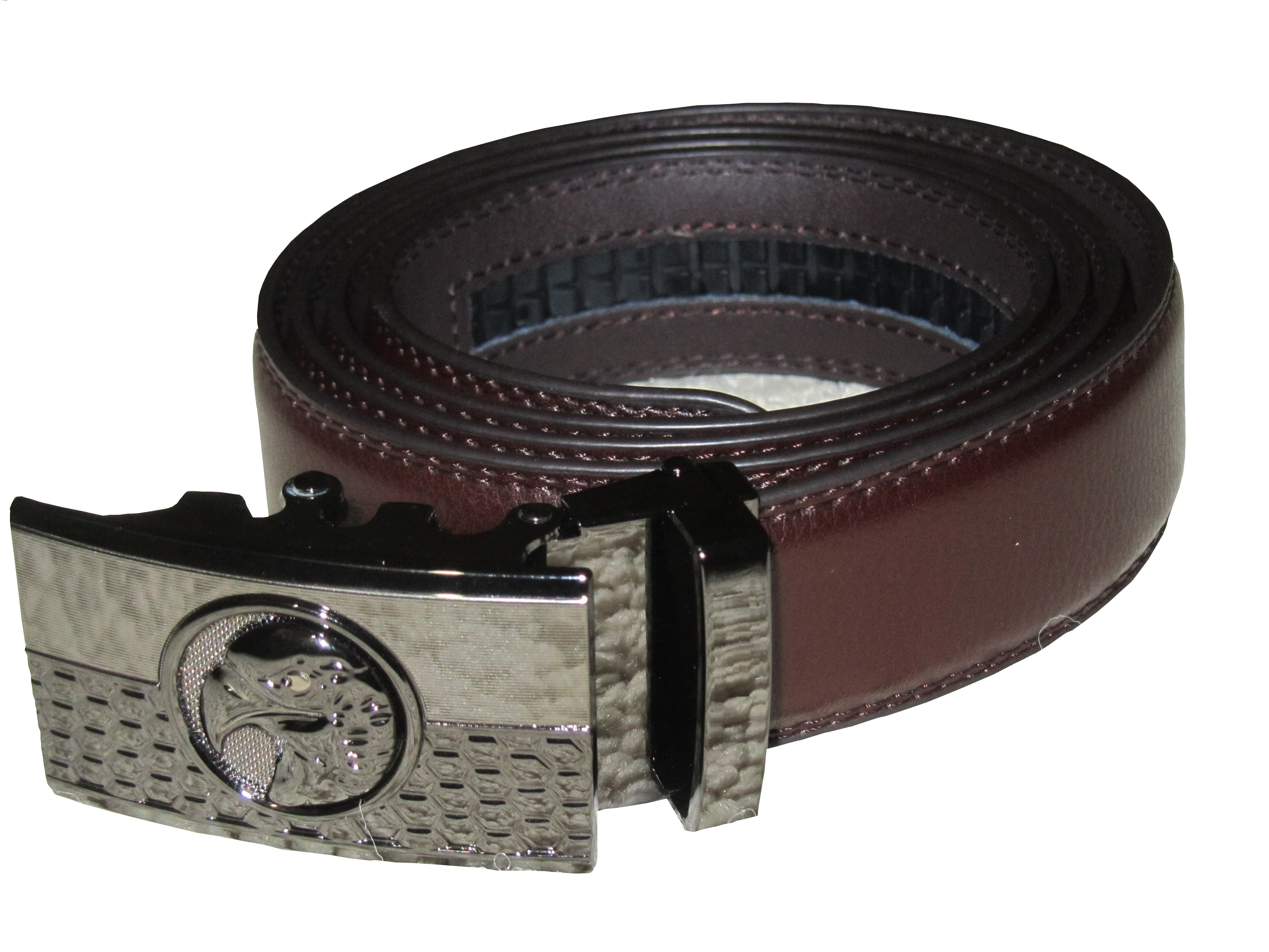 American Eagle Leather Ratchet Belt - Brown-up to 42 in - Riverview  Enterprise