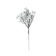 thumbnail image 2 of Anhility White Artificial Christmas Ball Stems for Christmas Tree Hanging Decoration, 11.81x5.9 in Christmas Ball Picks for Christmas Decor DIY Crafts Flower Wreath Mantle Fireplace Home Decor, 2 of 6