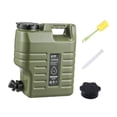 thumbnail image 2 of Contenedor de agua Zulema 12 l con grifo Verde para acampar y hacer senderismo, 2 of 8