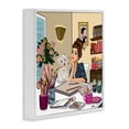 thumbnail image 2 of Stupell Industries Contemporary Creative Art Girl at Desk White Framed Giclee Art, 12 x 12, by Tara Boone, 2 of 8