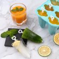 thumbnail image 5 of Reheyre 1 Set 6-Cavity Ice Cream Mold with Sticks - Flexible Easy Release - DIY Silicone BPA Free - Popsicle Mold - for Kids, 5 of 8
