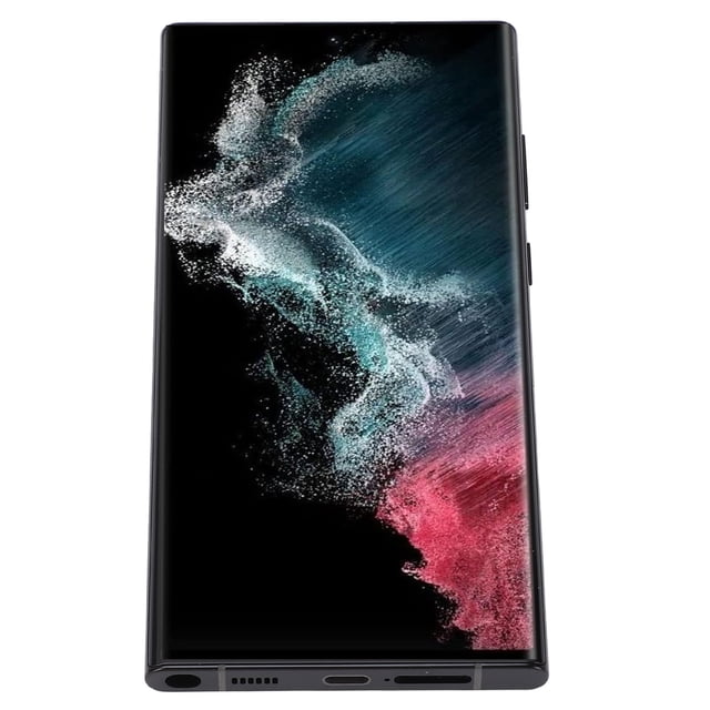 Display for S 22 Ultra, 6.8in LED Screen Replacement Repair Part, Touch Digitizer Assembly for S 22 Ultra 5G SM S908B with Frame with Fingerprint Function