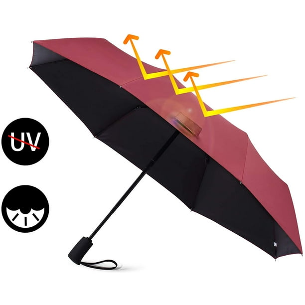 Parapluie de voyage coupe vent Résistant au vent Petit - Temu