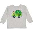 thumbnail image 3 of Inktastic Irish St Patricks Day Fire Truck Boys or Girls Long Sleeve Toddler T-Shirt, 3 of 5