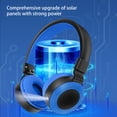 thumbnail image 6 of Back to School Gifts under $5 Wireless Bluetooth Headphones Over Ear With Light And Mic 8 Hours Of Use Foldable Headset on Clearance, 6 of 7