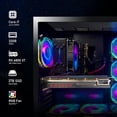 thumbnail image 5 of STGAubron Gaming Desktop, Intel Core i7-11700KF up to 5.0G, 32G DDR4, 2T SSD, Radeon RX 6800 XT 16G GDDR6, 600M WiFi, BT 5.0, RGB Fan x 7, RGB Keyboard & Mouse & Mouse Pad, W11H64, 5 of 5