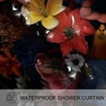 thumbnail image 3 of Floral Animal Waterproof Bathroom Decoration Shower Curtain Set with Hook, Printed Design - a Must-Have Curtain Set for Your Shower Area, 3 of 5