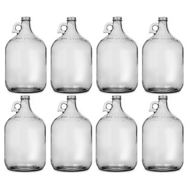 Glass Jug, 1 gal (Pack of 8)