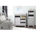 thumbnail image 3 of South Shore Storit White/Grey Baskets Feathers Print, 2-Pack, 3 of 3