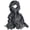 Gray blue, variant on Lynono Stylish Leopard Print Tie Dying Long Scarf Soft Polyester Silk Scarf Shawl Headwrap For Women Men Fashion Accessories