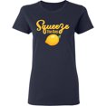 thumbnail image 3 of Inktastic Lemon Squeeze the Day Women's T-Shirt, 3 of 5