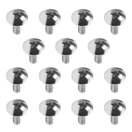 

Yazoeiaing 30Pcs M4x8mm Machine Screws Phillips Cross Truss Head Screw Fully Thread 304 Stainless Steel Round Head Screws Fasteners Bolts for Fixing Component Industrial and Construction Q6D-955