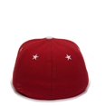 thumbnail image 2 of OC Sports ALL-STAR Flexible Fitting Cap - Red, 2 of 8