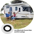 thumbnail image 3 of Generic 2pcs Rv Toilet Flush Sealing Rings Replacement Seal Kit Camper, 3 of 6