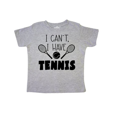 

Inktastic I Can t I Have Tennis Gift Toddler Boy or Toddler Girl T-Shirt