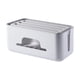 thumbnail image 1 of Caja de gestión de cables, tapa de regleta, organizador de cables para oficina Blanco, 1 of 9