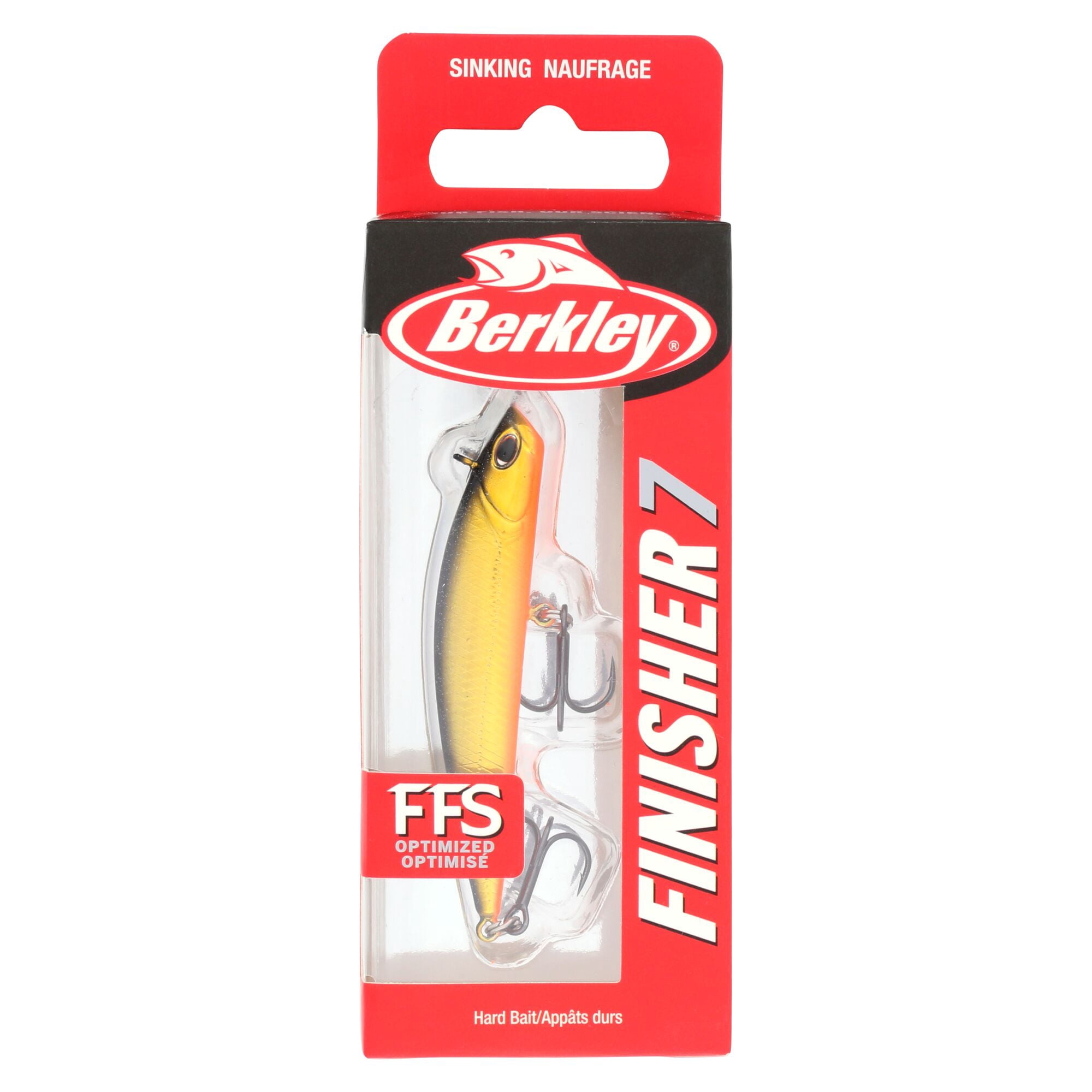 Berkley Finisher, 2.75 in, Glide Baits, Black Gold (1 Count)
