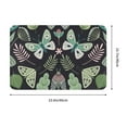 thumbnail image 3 of XMXT Non-Slip Polyester Bathroom Rugs Kitchen Door Mat, Abstract Butterfly Flower Machine Washable Bath Mats Rug for Kitchen Shower Bathtub Decor, 15.7 x 23.6 inches, 3 of 9