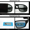 thumbnail image 3 of Photochromic Sunglasses Men UV400 Protection Outdoor Sport Sunglasses, 3 of 8
